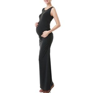 Maternity maxi dress
